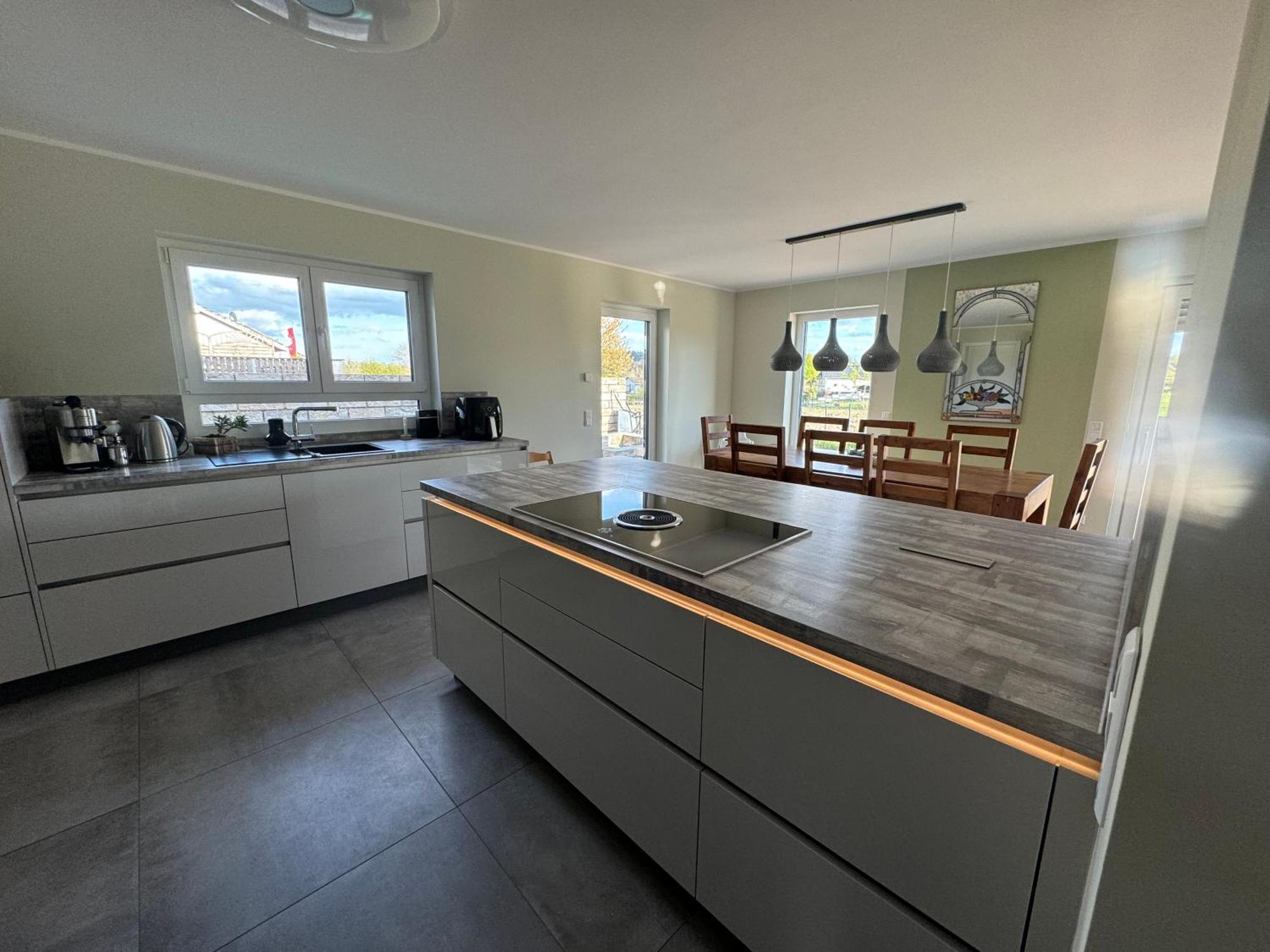 Modernes Ferienhaus In Uedersdorf ภายนอก รูปภาพ